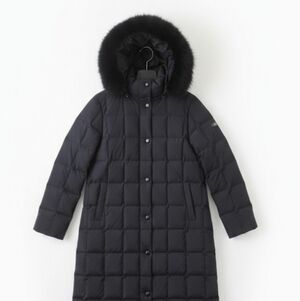 LARRY LEVINE Lined Down Puffer Coat - L